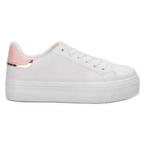 SHELOVET Modieuze sportschoenen wit